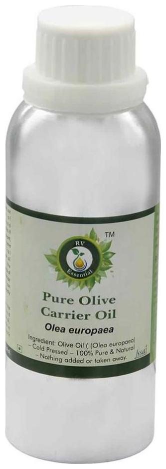 

R V Essential Pure Olive Carrier Oil 630ml- Olea Europaea (100 Pure And Natural Cold Pressed)