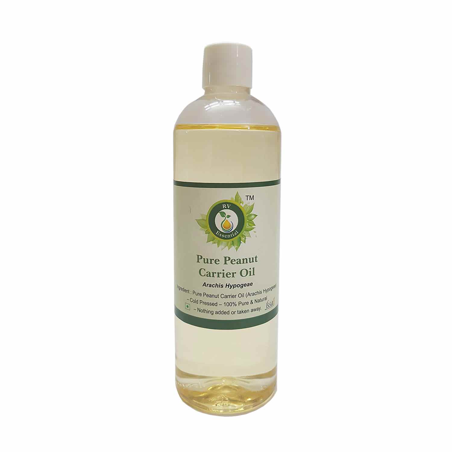 

R V Essential Pure Peanut Carrier Oil 100ml- Arachis Hypogeae (100 Pure And Natural Cold Pressed)