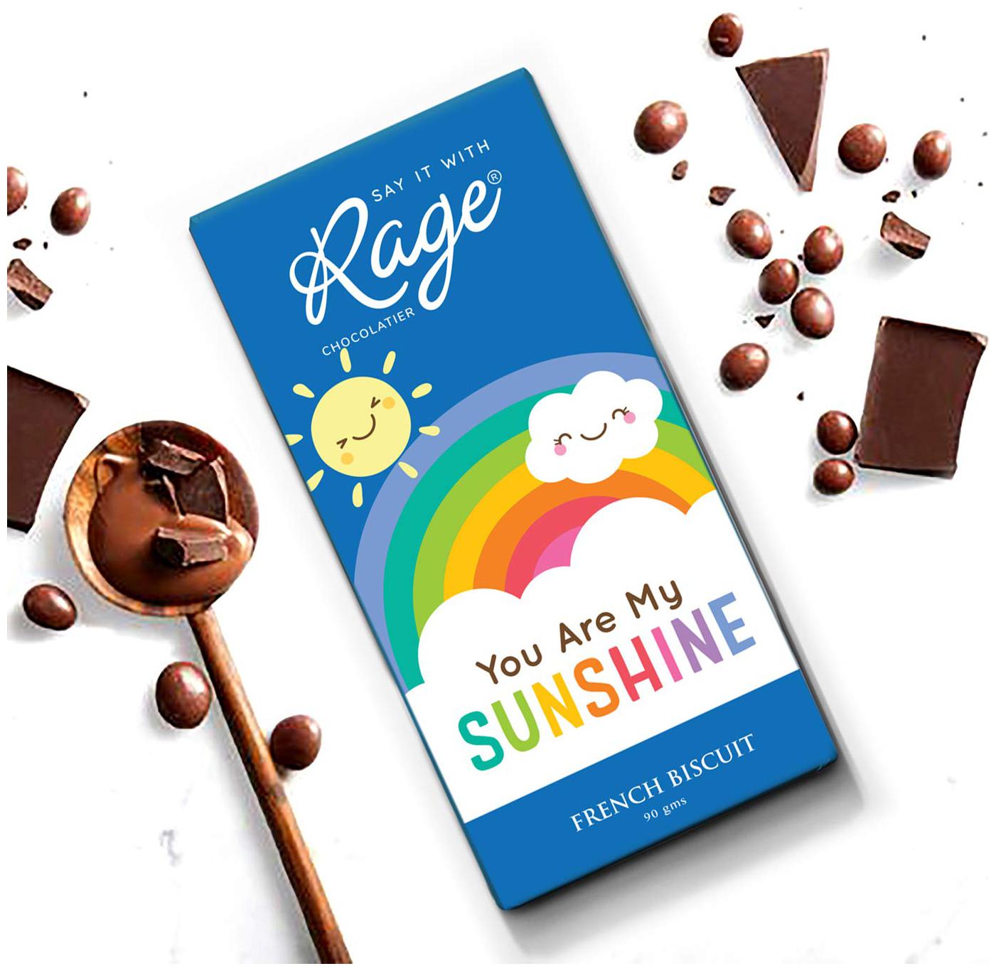 

Rage Chocolatier You re My Sunshine French Biscuit - 90g