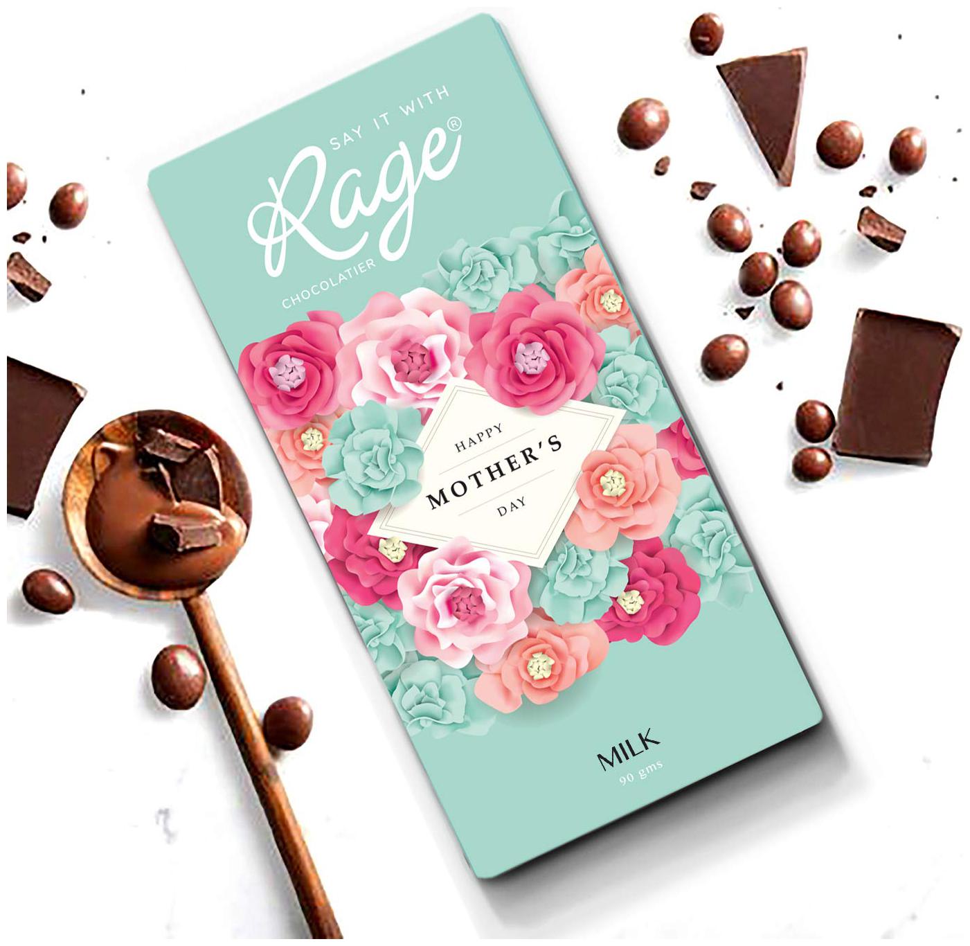 

Rage Chocolatier Mother s Day Special Milk Chocolate Bar 90 g