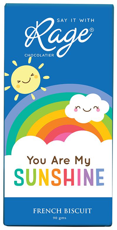 

Rage Chocolatier You are my Sunshine Chocolate Bar 90 g Pack of 1