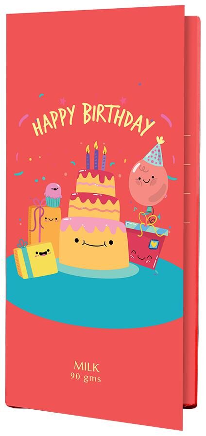 

Rage Chocolatier Happy Birthday Card bar 90 g Pack of 1