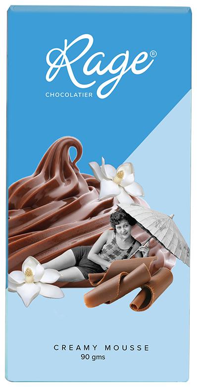 

Rage Chocolatier Rage Fruity Bar - Choco mousse Chocolate Bar 90 g Pack of 1