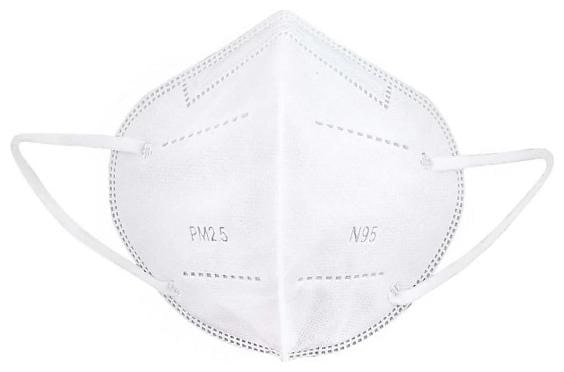 

Raghumaya Outdoor Anti Pollution Activate N95 Mask-White (Pack of 1)