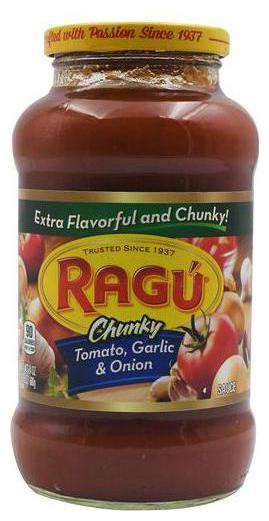 

Ragu Sauce - Pasta Tomato Garlic Onion 680g