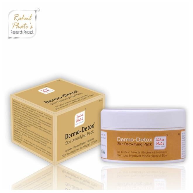 

Rahul Phate s Research Product Dermo Detox Skin Detoxifying Pack 30g ( Pack of 1 )