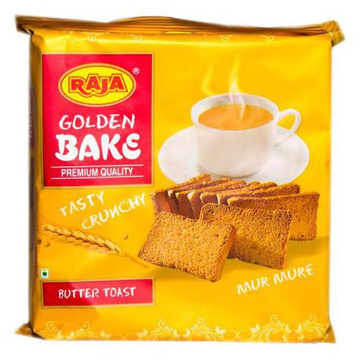 

Raja Golden Bake Rusk Biscuit 150 g