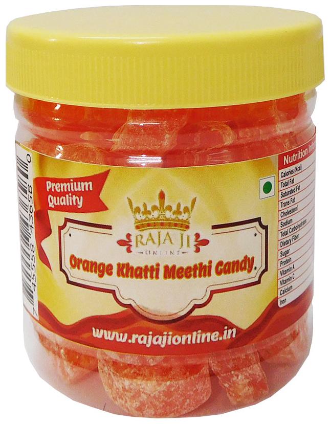 

Raja Ji Online Orange Khatti Meethi Candy 200 g (Pack of 1)