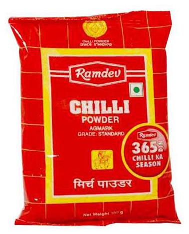 

Ramdev Powder - Chilli 100 g