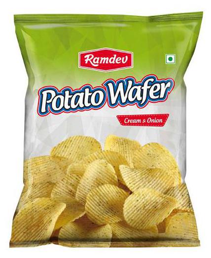 

Ramdev Wafer - Potato Cream Onion 140 g