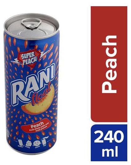 

Rani Float - Peach Fruit Drink With Real Fruit Pieces 240 ml