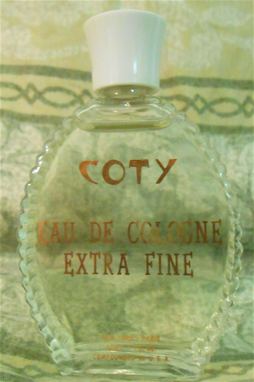

Rare Coty Extra Fine Miniature 1oz Eau de Cologne Fragrance Summer Purse Travel