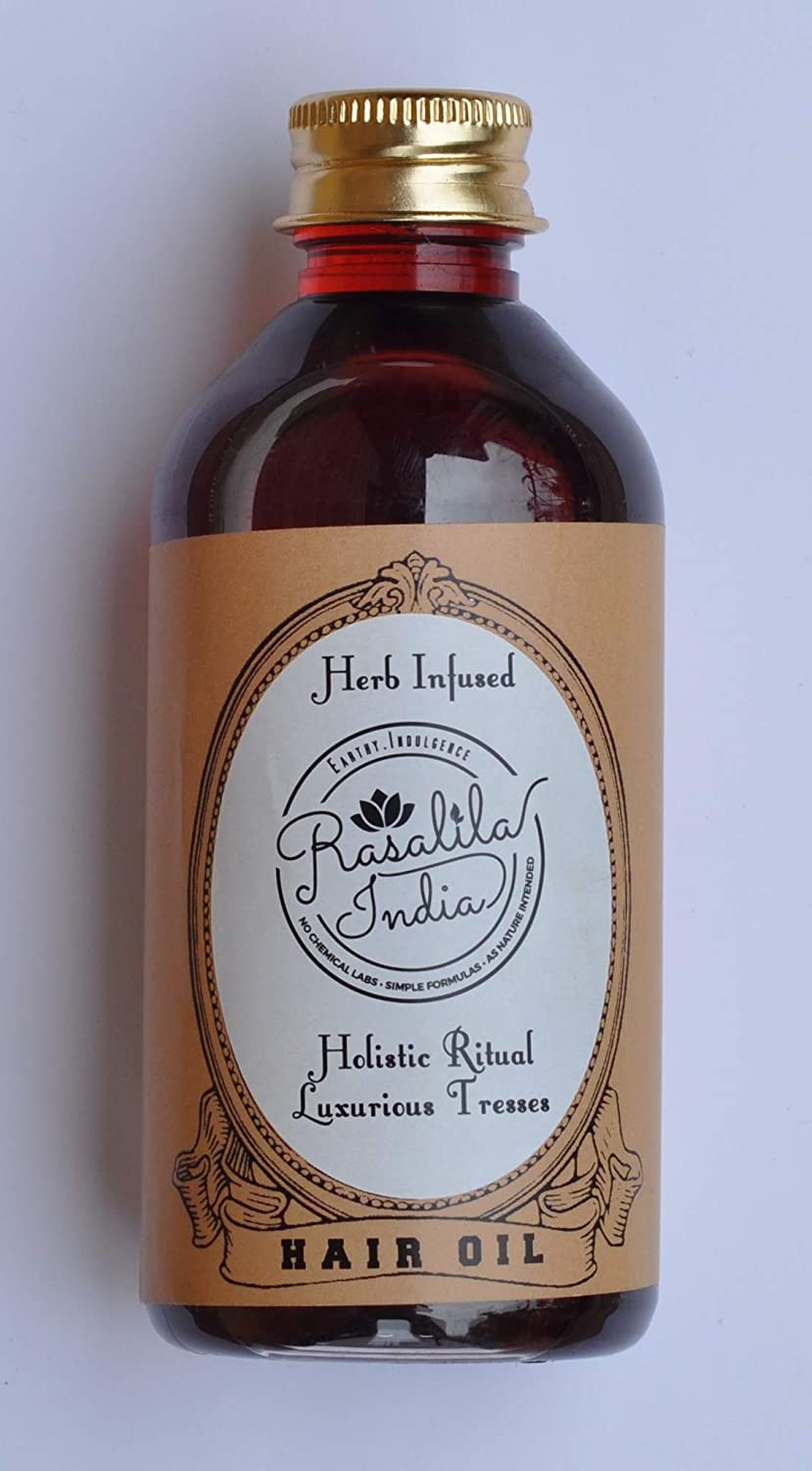 

Rasalila Herb-Infused Hair Oil Harvest Amla and Neem Anti-Hair Fall 100 ml