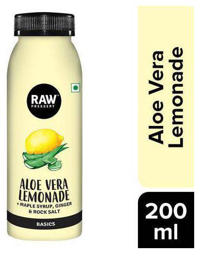 

Raw Pressery 100 Natural Cold Pressed Juice - Aloe Vera Lemonade 200 ml