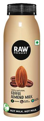 

Raw Pressery Coffee Almond Milk - Lactose Free Dairy Free Vegan 200 ml