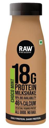 

Raw Pressery Protein Milkshake - Choco Mint 200 ml