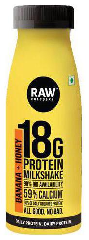 

Raw Pressery Protein Milkshake - Banana Honey 200 ml