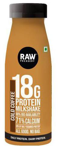 

Raw Pressery Protein Milkshake - Cold Coffee 200 ml