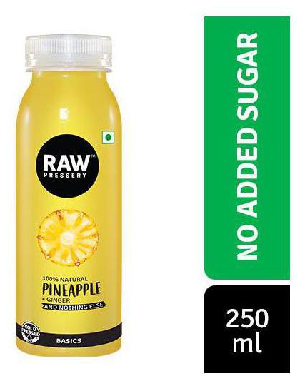 

Raw Pressery Cold Pressed Juice - Pineapple 250 ml