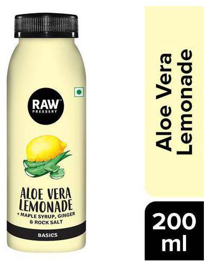 

Raw Pressery 100 Natural Cold Pressed Juice - Aloe Vera Lemonade 200 ml