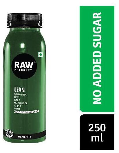 

Raw Pressery Cold Pressed Juice - Lean 250 ml