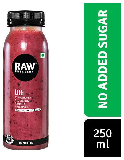 

Raw Pressery Cold Pressed Juice - Life 250 ml