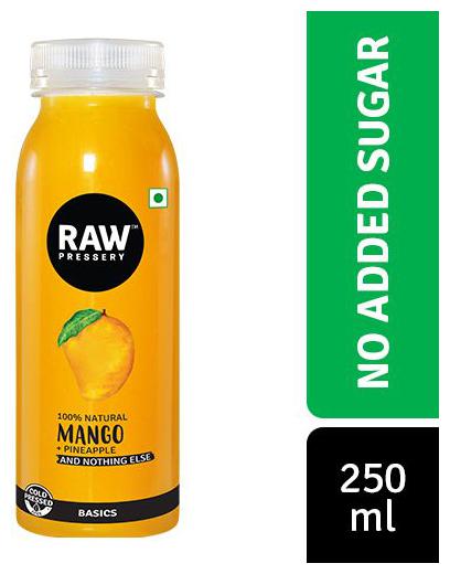 

Raw Pressery Cold Pressed Juice - Mango Blend 250 ml
