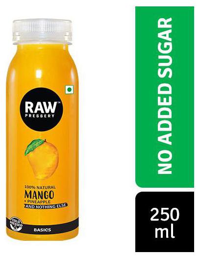 

Raw Pressery Cold Pressed Juice - Mango Blend 250 ml