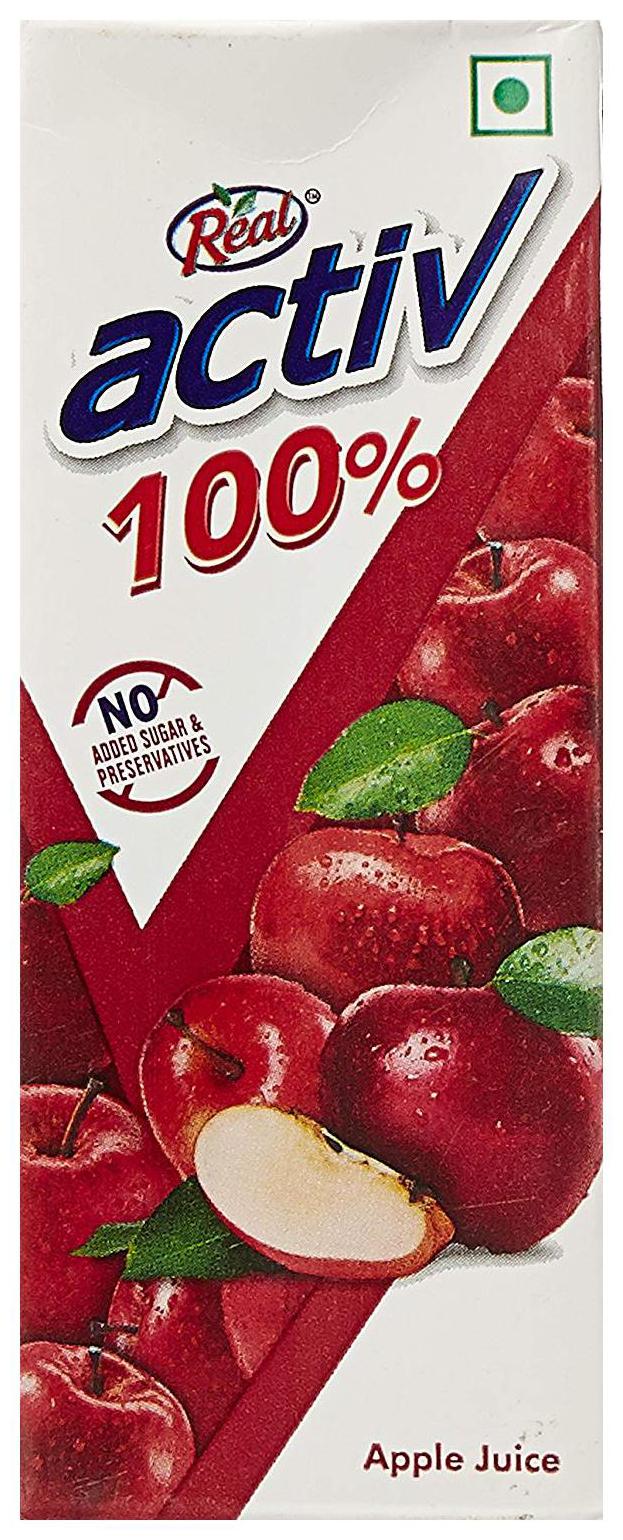 

Real Activ Juice - Apple with No Added Sugar 200 ml