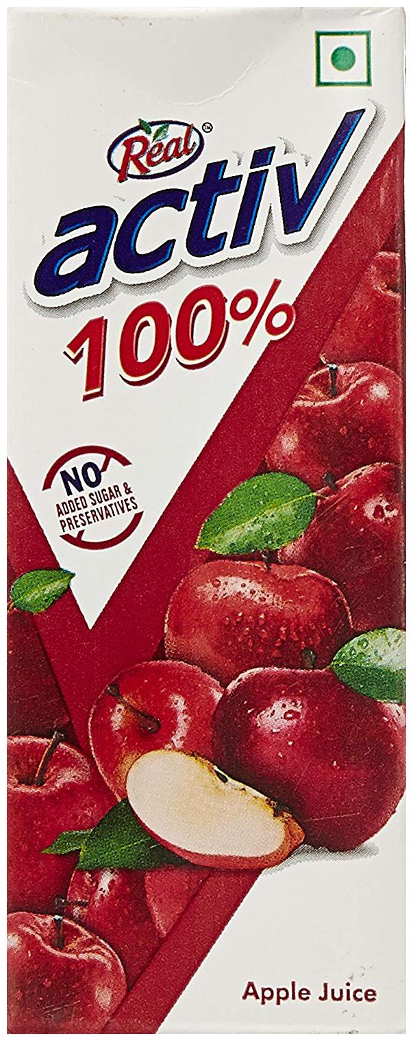 

Real Activ Juice - Apple with No Added Sugar 200 ml