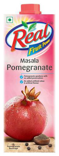 

Real Fruit Juice - Masala Pomegranate 1 L