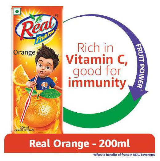 

Real Fruit Power - Orange (Santra) 200 ml