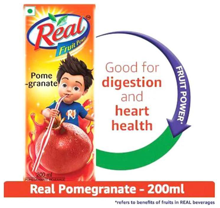 

Real Juice - Fruit Power Pomegranate Anar 200 ml