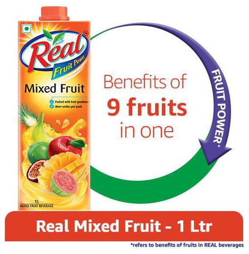 

Real Juice - Fruit Power Mixed Fruits 1 L
