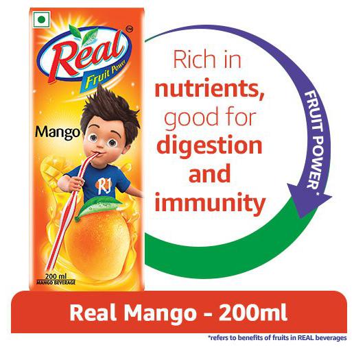 

Real Juice - Fruit Power Mango Aam 200 ml