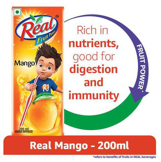 

Real Juice - Fruit Power Mango Aam 200 ml