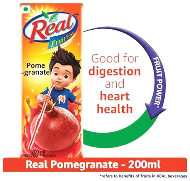 

Real Juice - Fruit Power Pomegranate Anar 200 ml