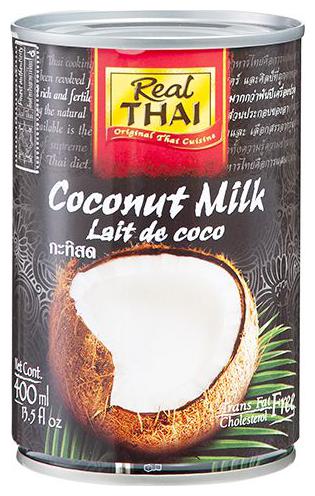 

Real Thai Coconut Milk - 17-19 400 ml