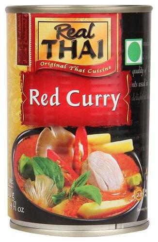 

Real Thai Paste - Red Curry 400 g