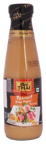 

Real Thai Peanut Rice Paper Sauce 185 ml
