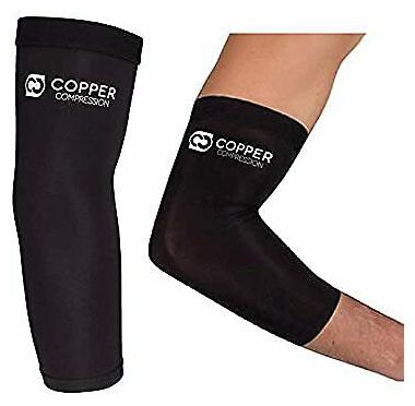 

Recovery Elbow Sleeve - Guaranteed Highest Copper Content Elbow Brace Tendonitis
