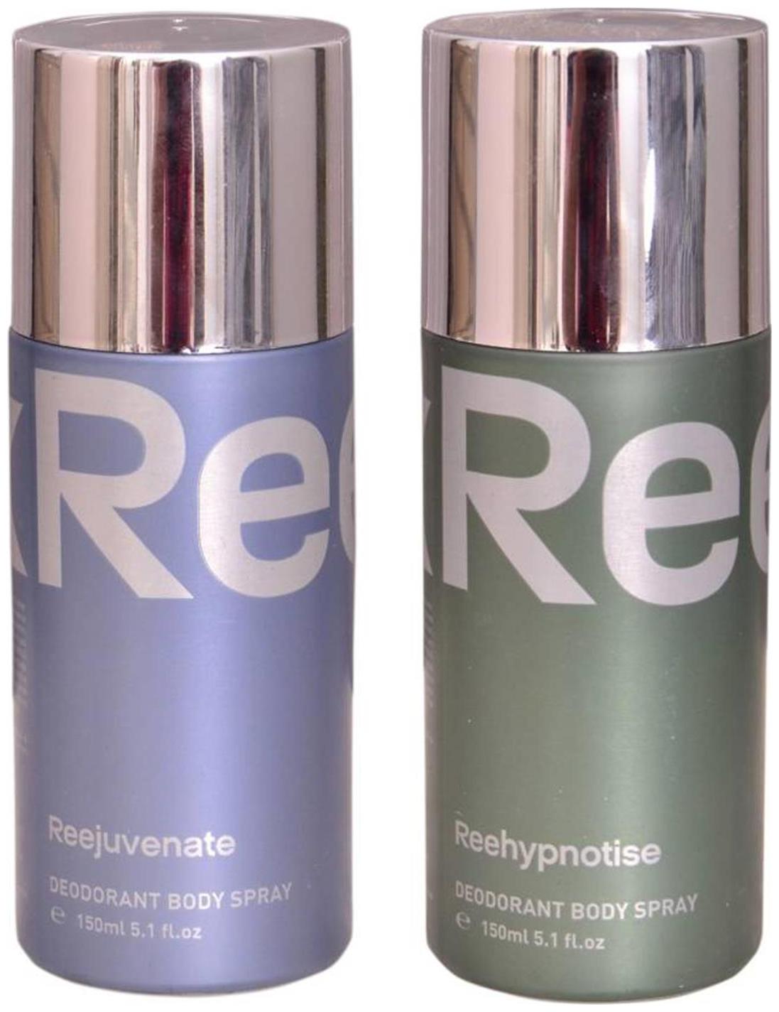

Reebok Deodrant(Reejuvenate and Reehypnotise) (pack of 2) 260 Gram