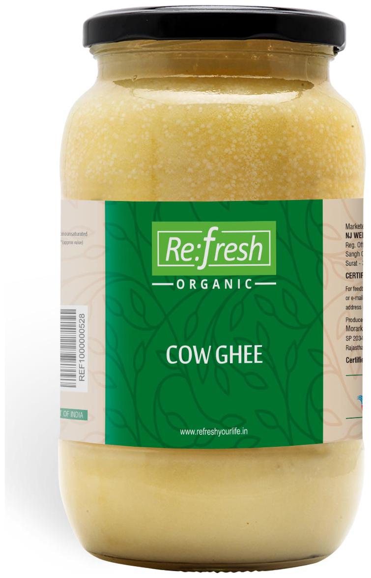 

Refresh Organic Cow Ghee 1 L (Pack Of 1)