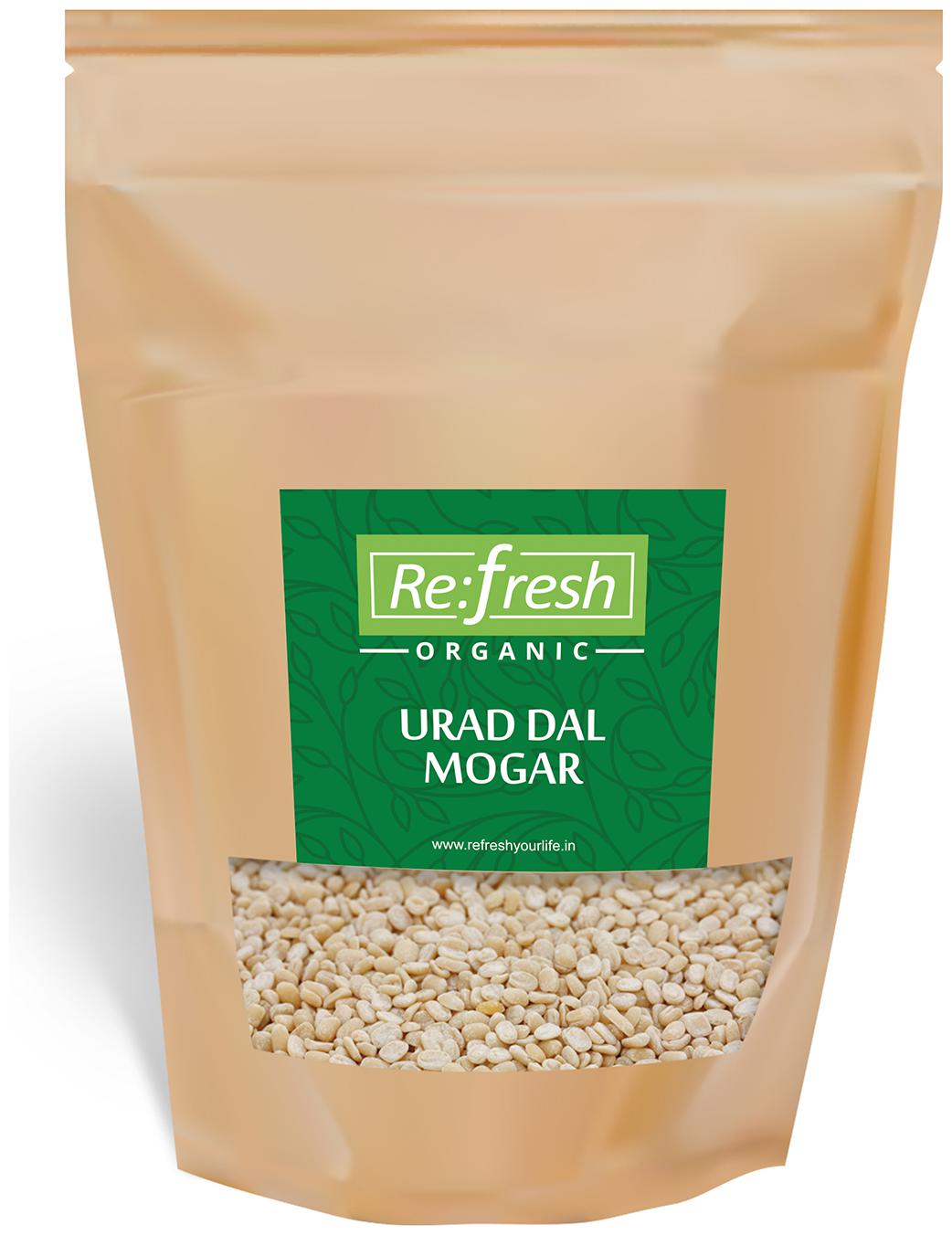 

Refresh Organic Urad Dal Mogar 1kg (Pack Of 1)