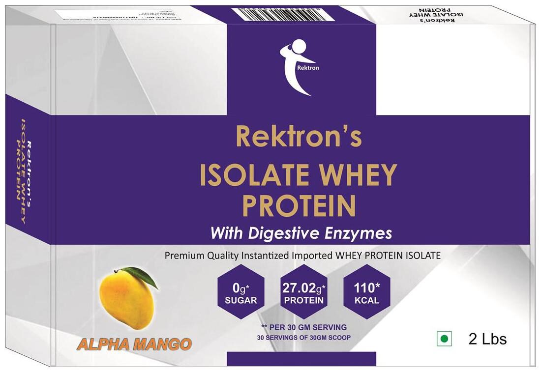 

Rektron s Isolate Whey Protein (Alpha Mango flavour)