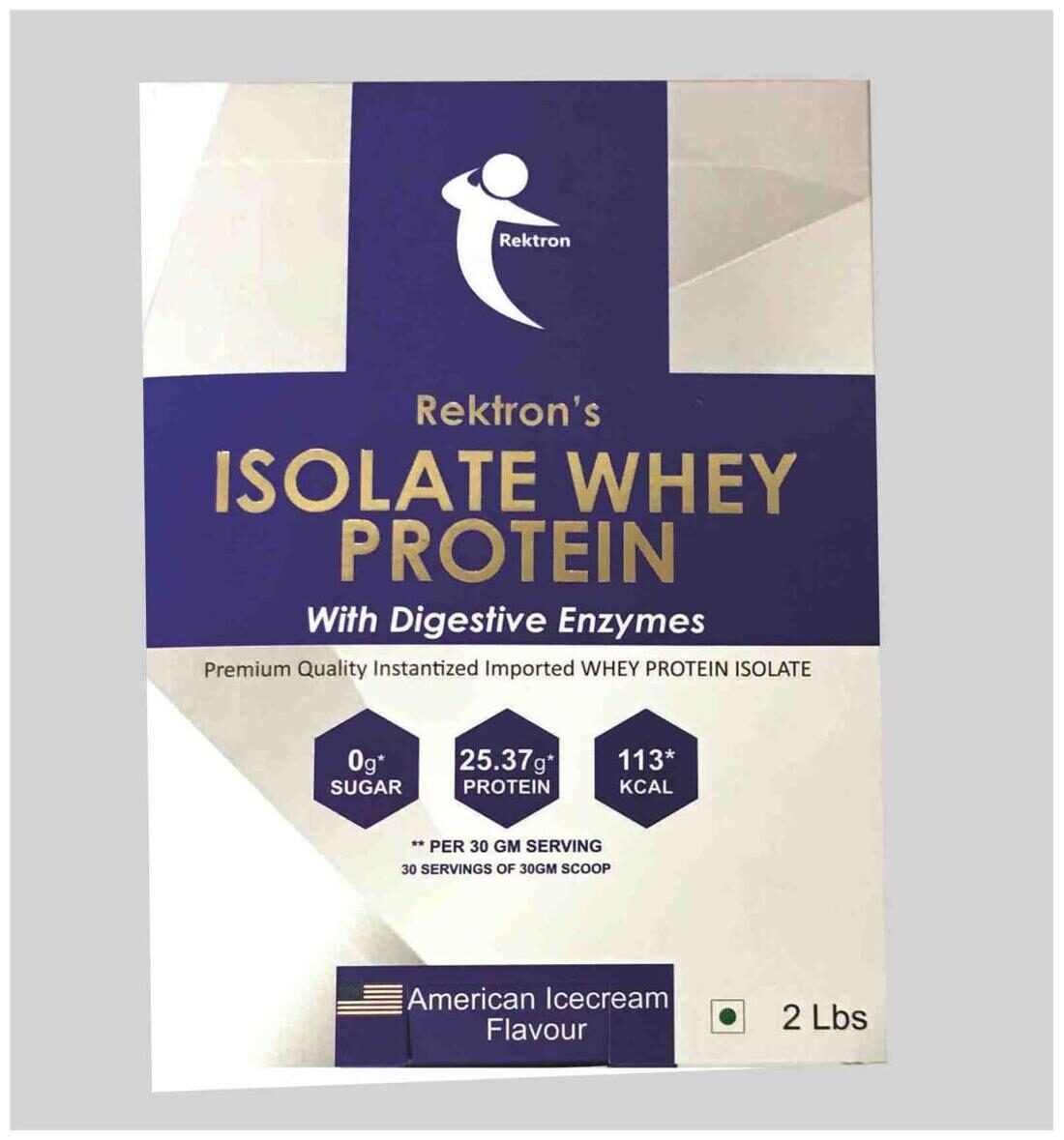 

Rektron s Isolate Whey Protein
