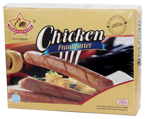 

Republic Of Chicken Frankfurter Smoked - Chicken 500 g
