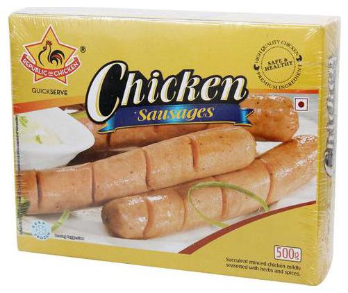 

Republic Of Chicken Sausages - Chicken 500 g