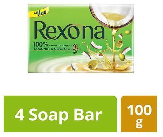 

Rexona Soap - Coconut Olive Oil 400 g (Pack of 4)