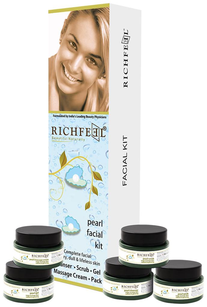 

Richfeel Pearl Facial Kit 5x50 g